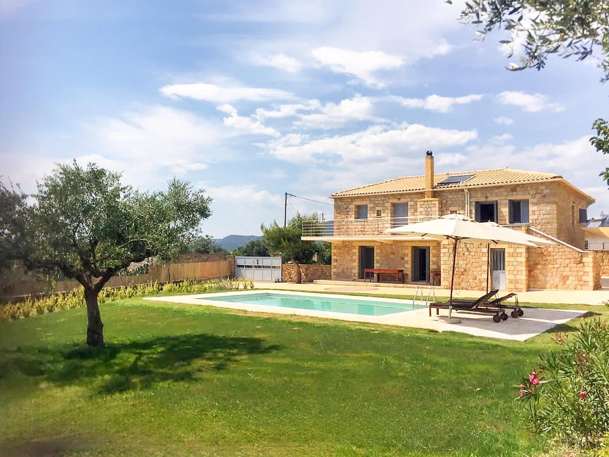 Villa Eleni - Private Pool Bliss Near Kardamili Proástion エクステリア 写真