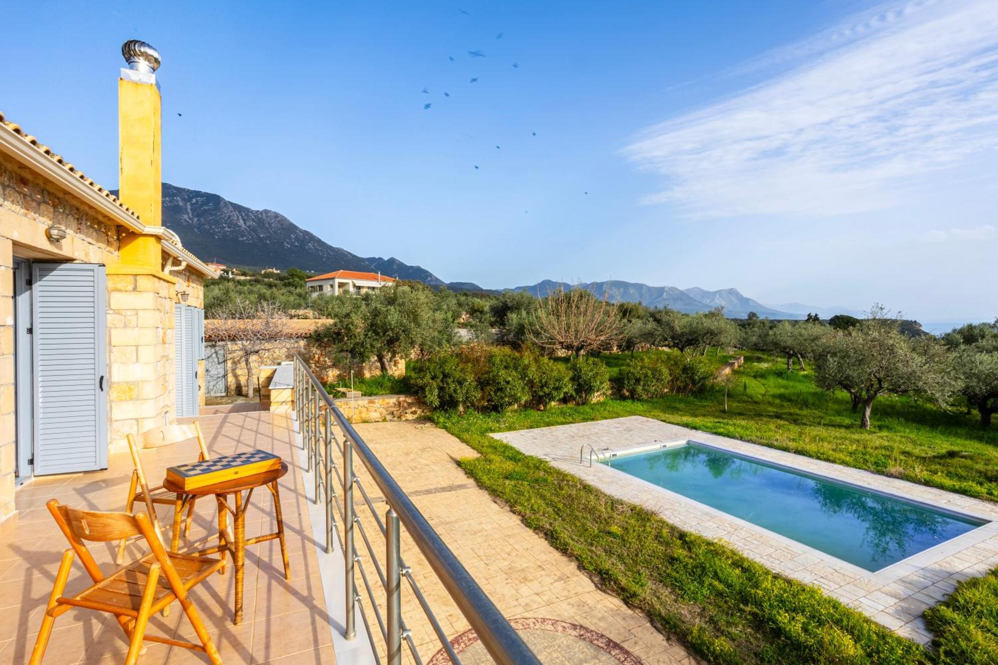 Villa Eleni - Private Pool Bliss Near Kardamili Proástion エクステリア 写真
