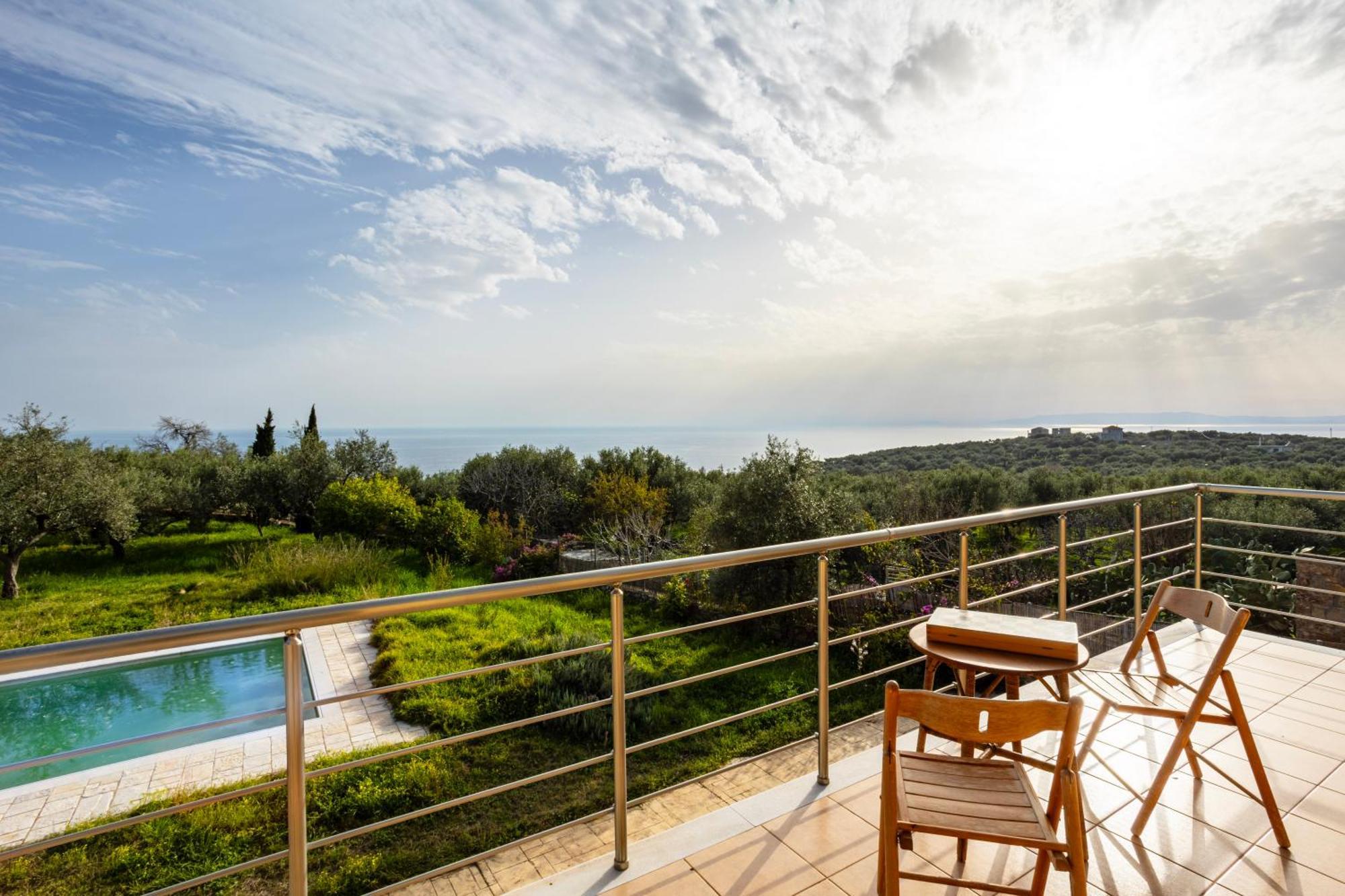 Villa Eleni - Private Pool Bliss Near Kardamili Proástion エクステリア 写真